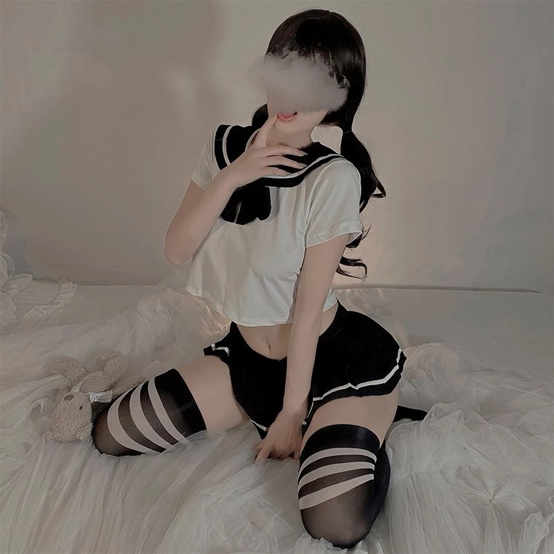 Cosplay Học Sinh Anime Nhật Bản Sexy Dễ Thương - N767 Đen 2 vn 11134207 820l4 mg4pfgr2kop5ab 11zon