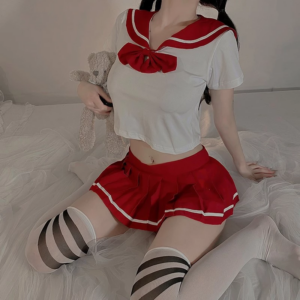 Cosplay Học Sinh Anime Nhật Bản Sexy Dễ Thương - Mẫu 10