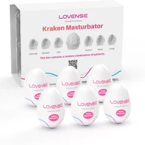 Lovense Kraken Cốc Thủ Dâm Mini Bỏ Túi Dạng Trứng