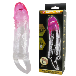 Bao Đôn Dên Prettylove Odes 6.9 Silicone Mềm, Gai Kích Thích, Quai Đeo Chống Tuột
