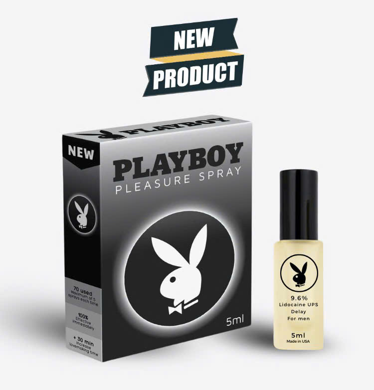 Chai Xịt UK Playboy Đen – Kéo Dài Thời Gian – 5ml (Mẫu Mới) 2 Chai Xịt UK Playboy Đen – Kéo Dài Thời Gian – 5ml (Mẫu Mới)