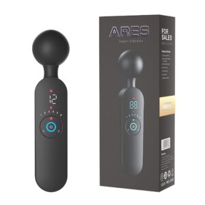 Máy Rung Ares Smart Vibrator Làm Ấm 42°C, Màn Hình LED Hơi Ấm Thật Sự Cho Tối Hai Người