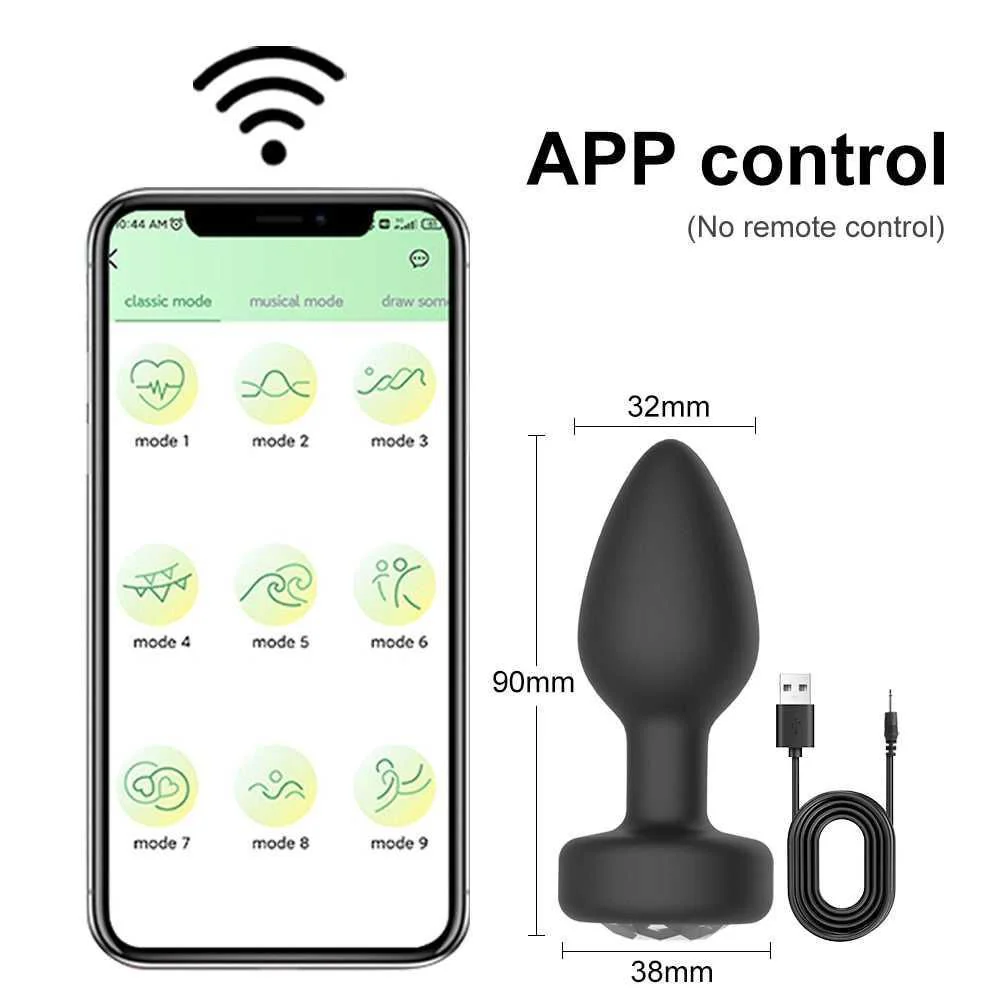 Phích Cắm Hậu Môn Rung Điều Khiển Từ Xa Qua App 16 Phích Cắm Hậu Môn Rung Điều Khiển Từ Xa Qua App