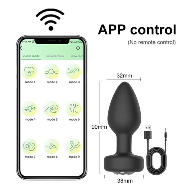 Phích Cắm Hậu Môn Rung Điều Khiển Từ Xa Qua App 38 Pretty Jewel Anal Vibrator 39385014894835 1024x1024@2x 11zon