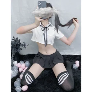 Cosplay Học Sinh Anime Nhật Bản Sexy Dễ Thương - N716