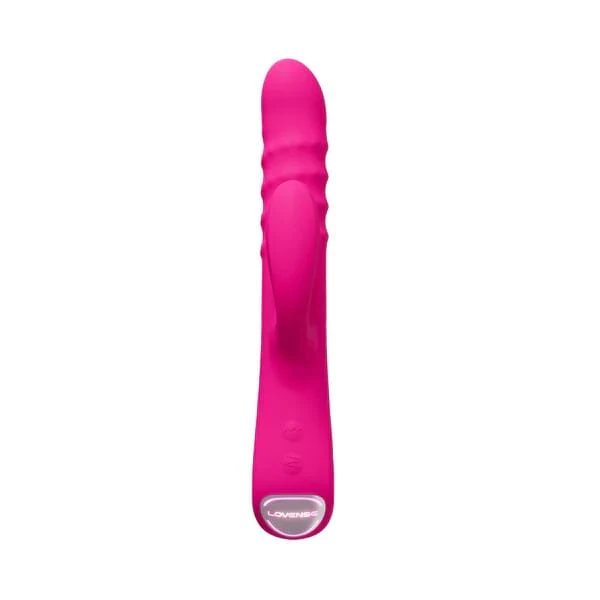 lovense velvo ribbed rabbit vibrator 83946