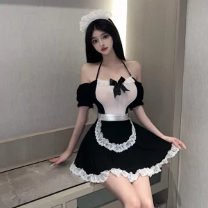 Đồ Cosplay Sexy Hầu Gái Hở Lưng Gợi Cảm Tinh Tế Váy Ngủ Maid Nàng Hầu Dáng Xoè Siêu Đáng Yêu Quyến Rũ - N870 15 sg 11134201 7rdyv mdssf7q6yb5o48