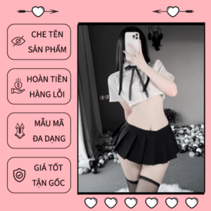 Cosplay Học Sinh Anime Nhật Bản Sexy Dễ Thương - Mẫu 24