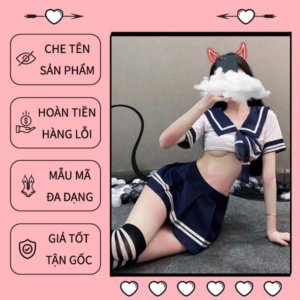Đồ Ngủ Sexy Cosplay Học Sinh Nhật Bản Đáng Yêu Đồng Phục Nữ Sinh Amine Gợi Cảm Dễ Thương