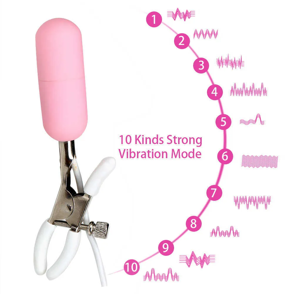 Kẹp Ti Rung OMYSKY Đầu Silicone, Chống Nước Hoàn Toàn, 10 Chế Độ Rung 18 rBNaOWFB5lKAEBkcAAFINNw1MOE784