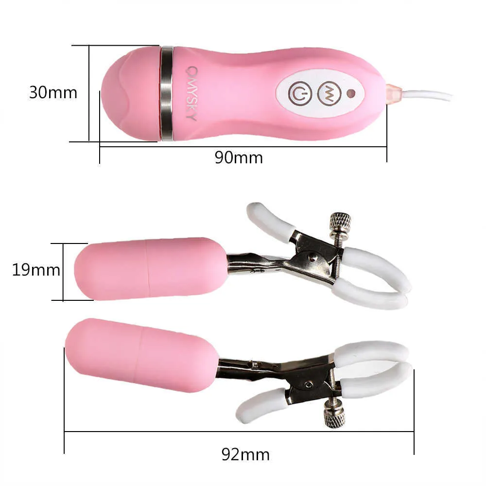 Kẹp Ti Rung OMYSKY Đầu Silicone, Chống Nước Hoàn Toàn, 10 Chế Độ Rung 5 Kẹp Ti Rung OMYSKY Đầu Silicone, Chống Nước Hoàn Toàn, 10 Chế Độ Rung