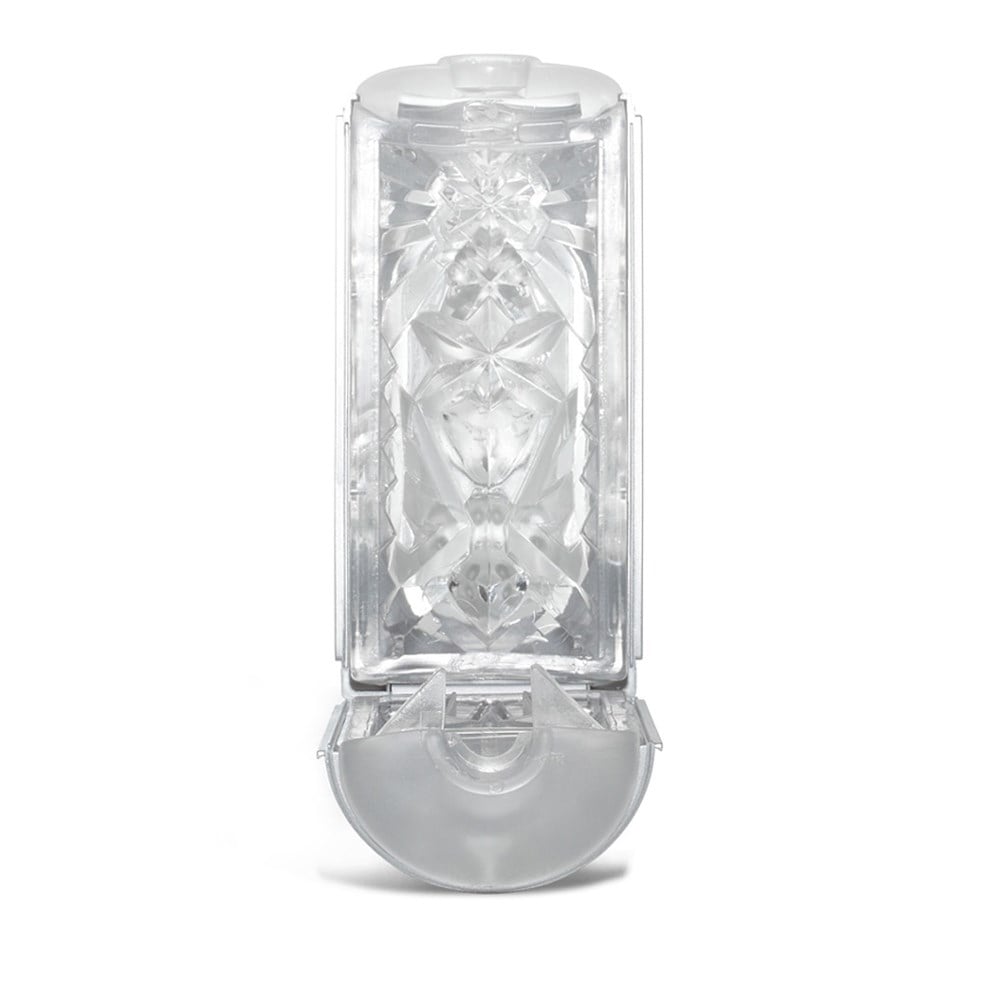 Tenga Flip Hole Cốc Thủ Dâm Nhật Bản Mở Lật 180°, Bàn Điều Áp Chân Không 3 Vùng 13 tenga flip hole silver 1143