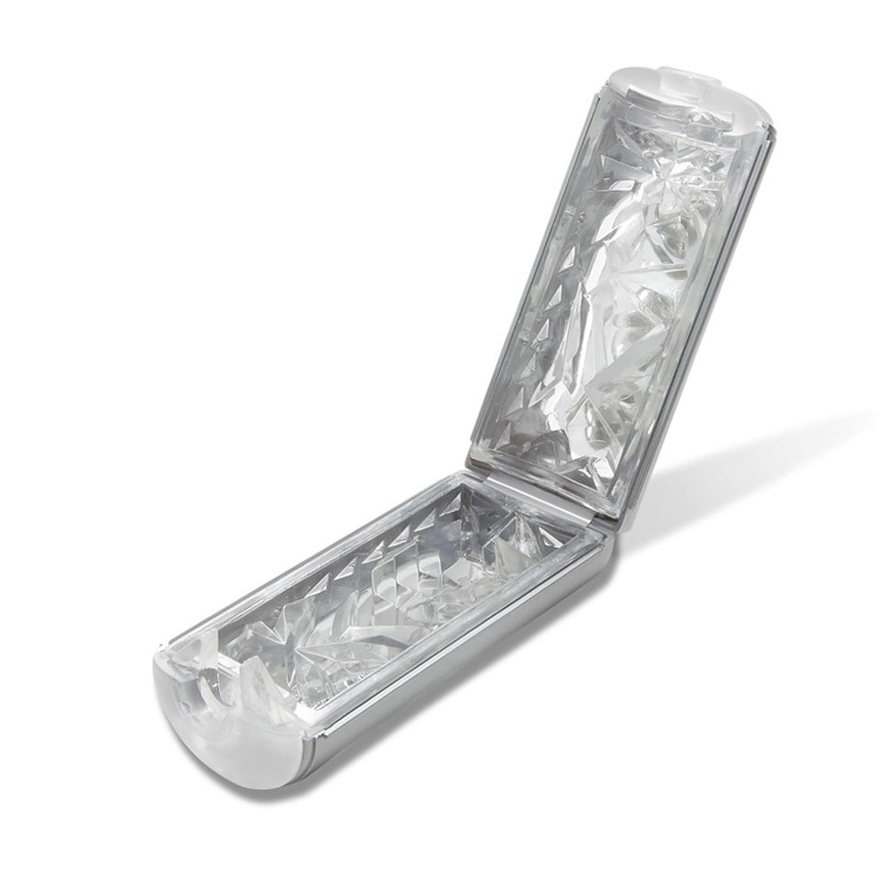 Tenga Flip Hole Cốc Thủ Dâm Nhật Bản Mở Lật 180°, Bàn Điều Áp Chân Không 3 Vùng 14 tenga flip hole silver e888