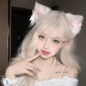 Phụ Kiện Cosplay Dễ Thương Cho Nữ Sexy Gợi Cảm - T605 Kẹp Hồng