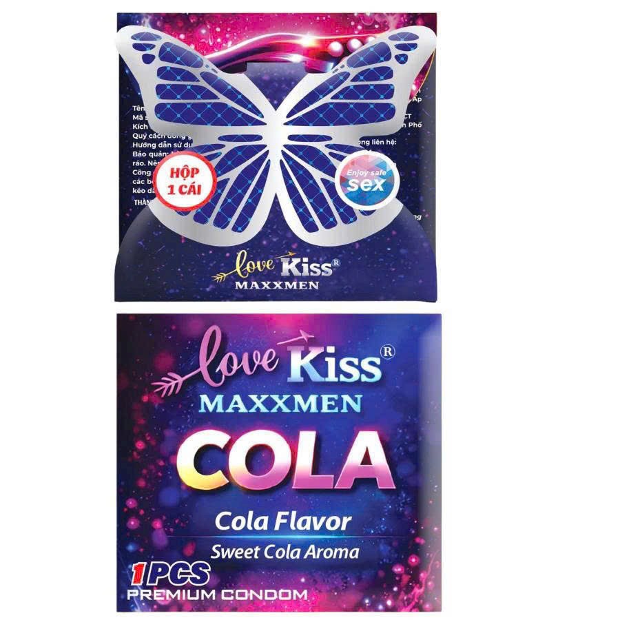 Bao Cao Su Love Kiss Maxxmen Cola Hộp 12 Cái – Gân Gai Kéo Dài Thời Gian, Hương Cola Ngọt Ngào 10 Bao Cao Su Love Kiss Maxxmen Cola Hộp 12 Cái – Gân Gai Kéo Dài Thời Gian, Hương Cola Ngọt Ngào