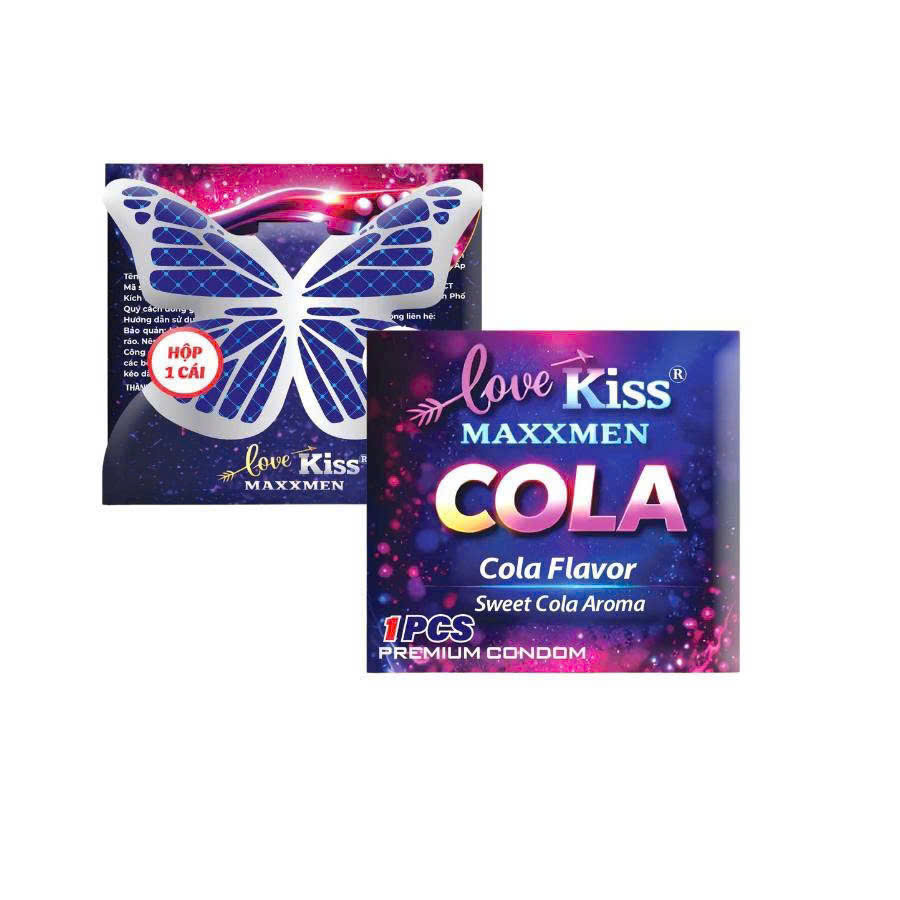 Bao Cao Su Love Kiss Maxxmen Cola Hộp 12 Cái – Gân Gai Kéo Dài Thời Gian, Hương Cola Ngọt Ngào 9 Bao Cao Su Love Kiss Maxxmen Cola Hộp 12 Cái – Gân Gai Kéo Dài Thời Gian, Hương Cola Ngọt Ngào