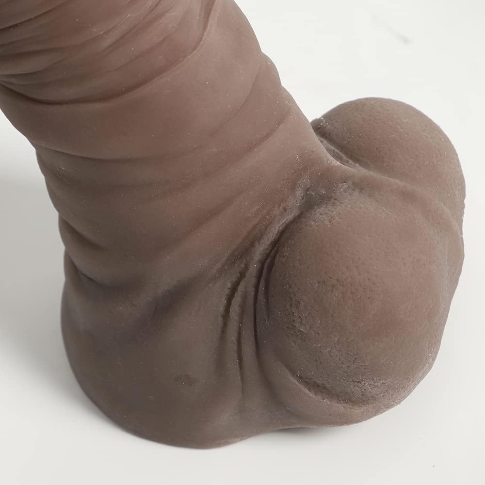 Dương Vật Giả Hình Ngựa Nâu Silicone Size L — Đế Hút, Dài 21cm 16 5170r42dIL. AC SL1000