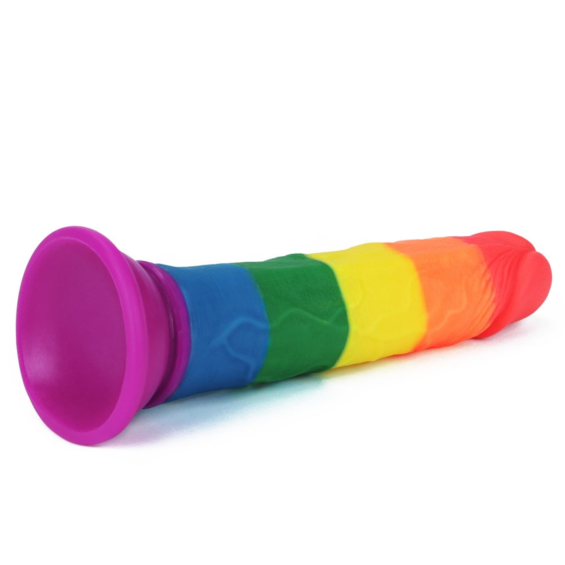 Dương Vật Giả Lovetoy Prider 7inch Đa Sắc Cầu Vồng, Đế Hút Mạnh 24 7 prider dildo 1