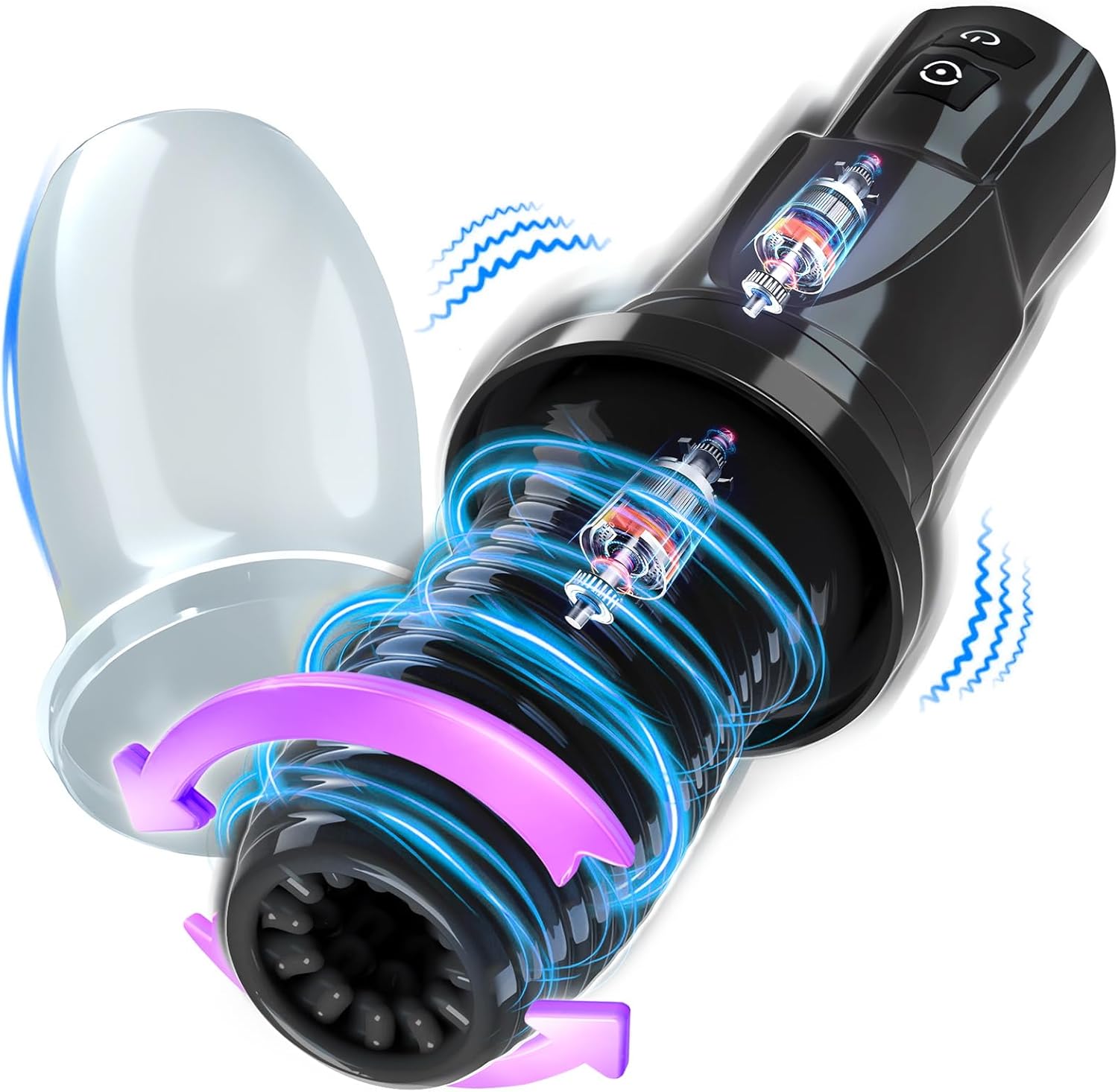 Máy Thủ Dâm Cầm Tay Rung Xoay 360° — Dùng Hết Công Suất, Không Sợ Nước 8 Máy Thủ Dâm Cầm Tay Rung Xoay 360° — Dùng Hết Công Suất, Không Sợ Nước