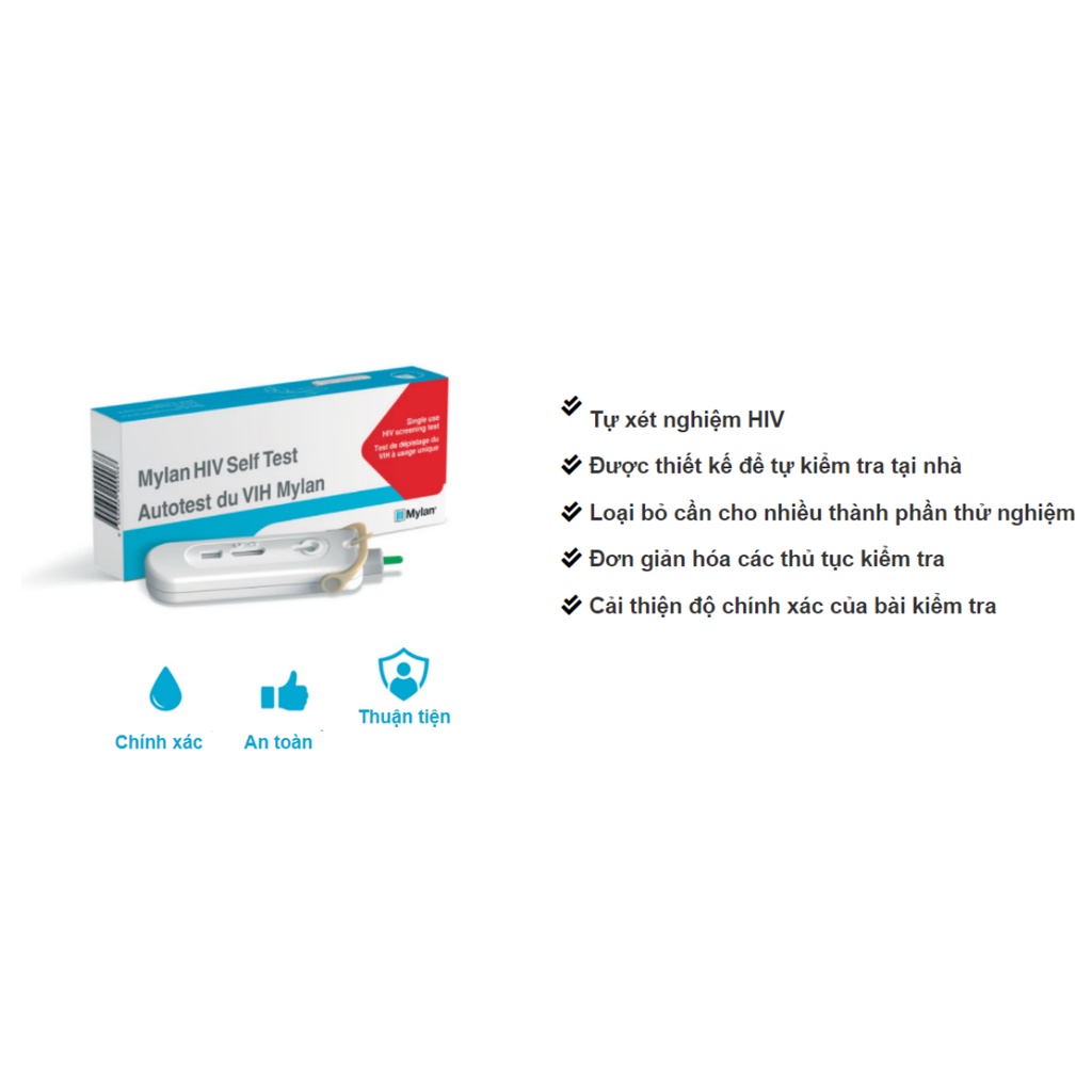 Bộ Xét Nghiệm HIV MYLAN SELF TEST (Hàng Chính Hãng Mylan) 13 daccdfb5c311cbf48ec256bcfd73c306