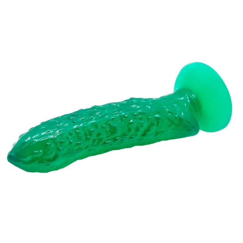 Dương Vật Giả Hình Dưa Deo Passionate Fruit Xanh Lá, Đế Hút Mạnh 12 duong vat gia trai dua leo Baile Passionate 1