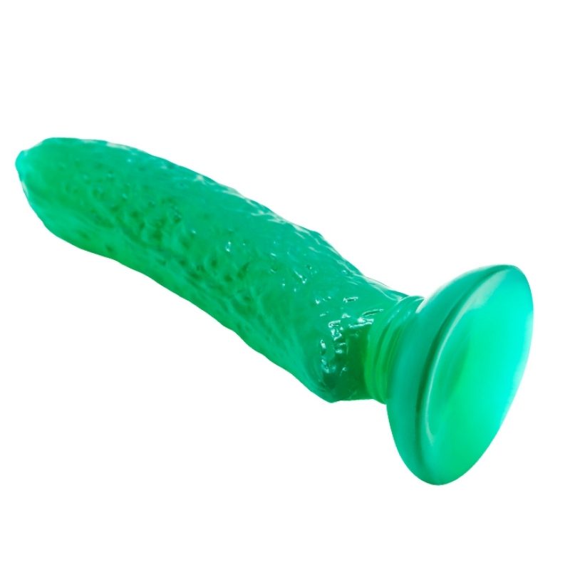 Dương Vật Giả Hình Dưa Deo Passionate Fruit Xanh Lá, Đế Hút Mạnh 10 duong vat gia trai dua leo Baile Passionate