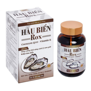 HÀU BIỂN ROX Bạc – Hộp 30 Viên Nang Cứng
