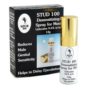Chai Xịt Stud 100 Spray For Men Lidocaine 9.6% 12g UK