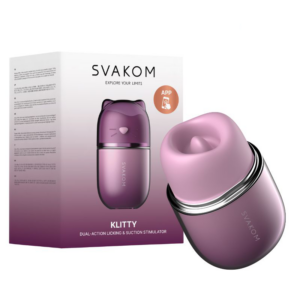 Máy Liếm Hút Âm Vật SVAKOM Klitty 10 Chế Độ Bú Liếm, Kết Nối App Thông Minh
