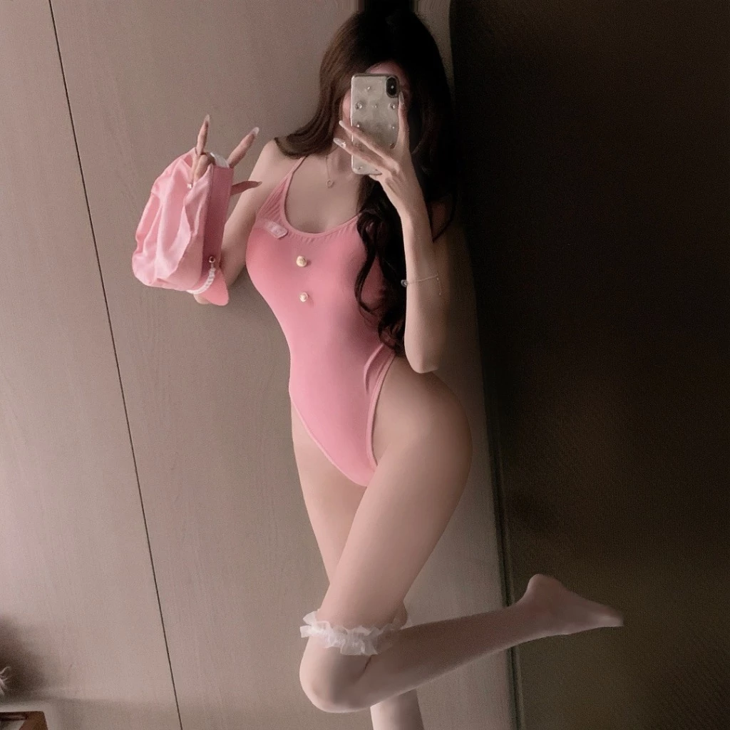 Đồ Ngủ Liền Thân Kèm Chân Váy Ôm Rút Hông Siêu Xinh Quyến Rũ Bodysuits Hở Lưng Hồng Dịu Dàng Đáng Yêu - N283 17 vn 11134207 81ztc mmuz88bql7nk93