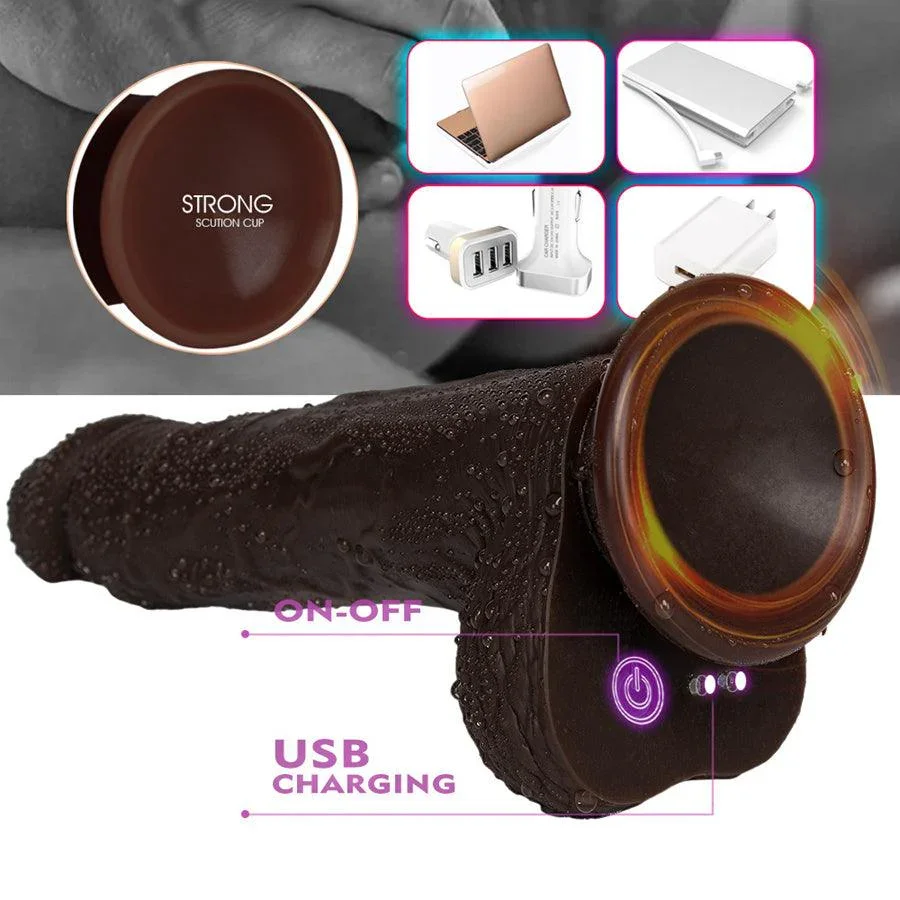 Dương Vật Giả Châu Phi Rung Thụt Xoay Sưởi Ấm 4 Trong 1, Điều Khiển Từ Xa 5 Dương Vật Giả Châu Phi Rung Thụt Xoay Sưởi Ấm 4 Trong 1, Điều Khiển Từ Xa