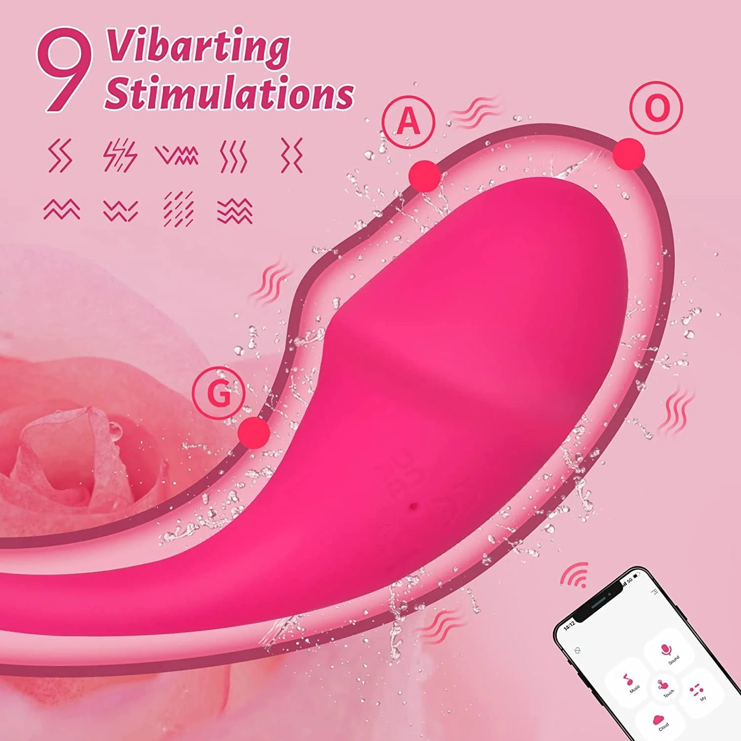 Trứng Rung Love Spouse Điều Khiển Bằng APP 3 Trứng Rung Love Spouse Điều Khiển Bằng APP