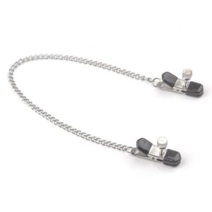 Kẹp Vú Chặt Bản Dày Đẹp Inox Núm Cao Su