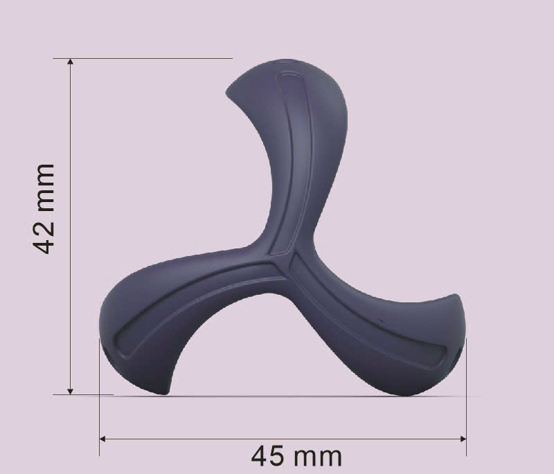Vòng Đeo 3 Nhánh Dạng Dày Siết Chặt Cao Su 12 4019f8527cd34c088fea476a96cf0513