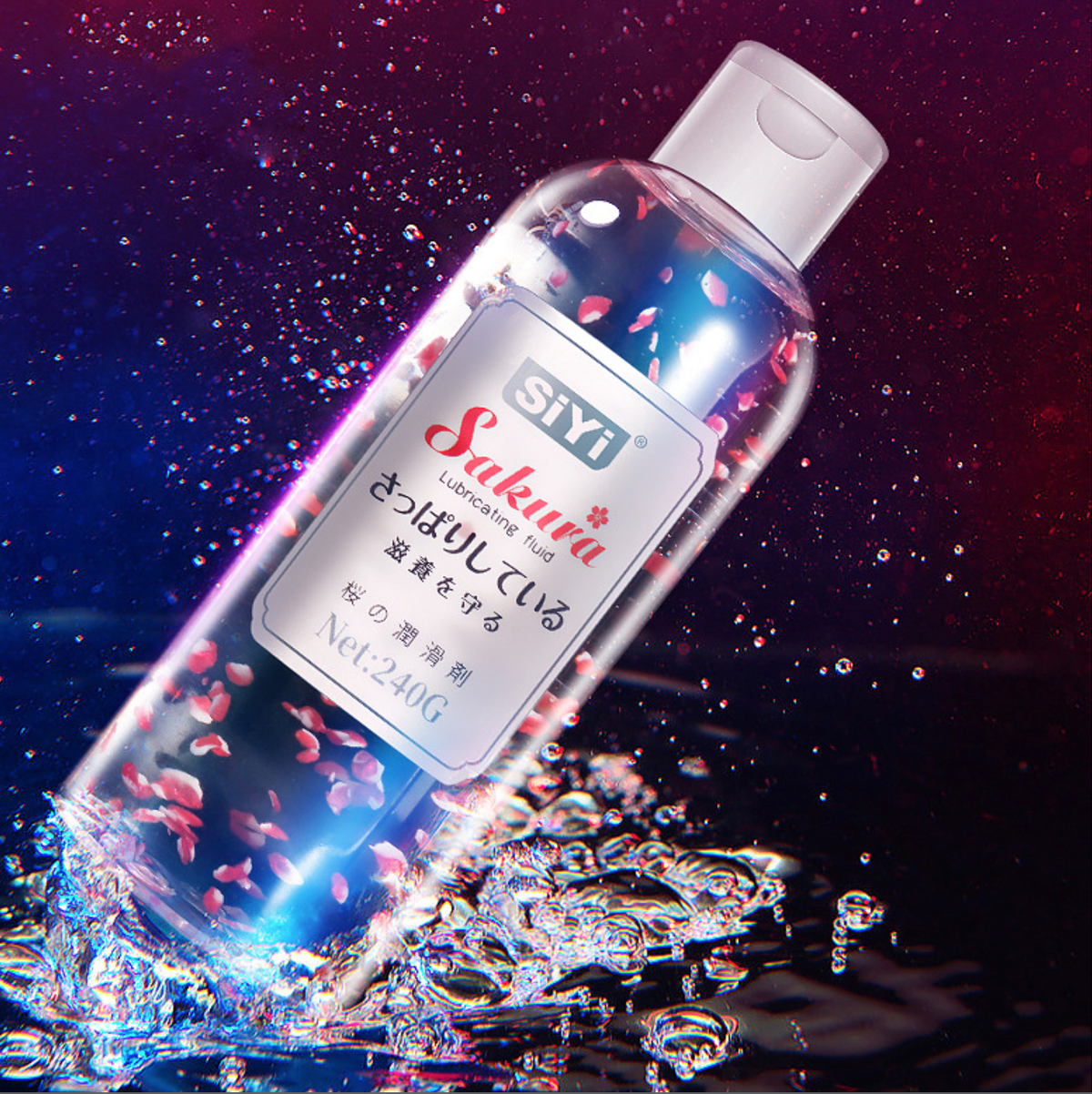 Gel Bôi Trơn Siyi Sakura Hương Hoa Anh Đào 240ml 13