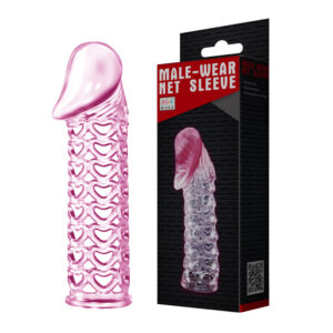 Bao Cao Su Đôn Dên Lưới Không Rung Baile Male-Wear Net Sleeve