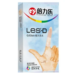 Bao Cao Su Ngón Tay Gai Beilile Les D Hộp 8 Cái