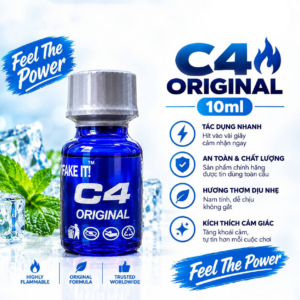 Popper C4 Original 10ml Phiên Bản Mới