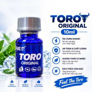 Popper TORO Original 10ml Chính Hãng USA