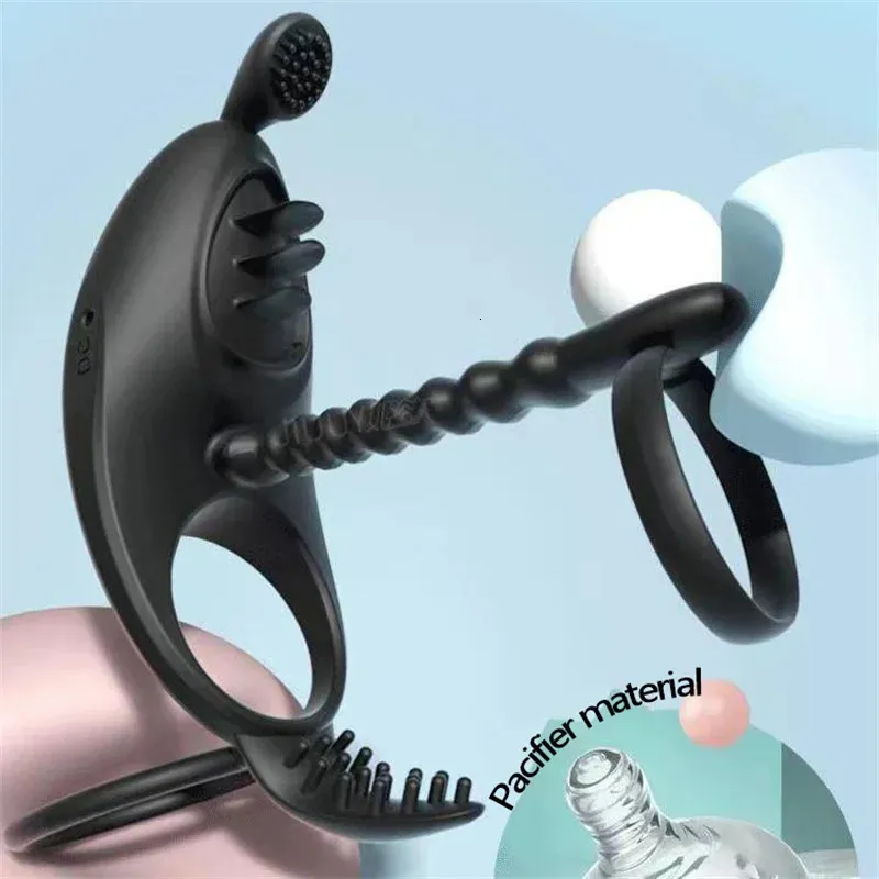Vòng Đeo Dương Vật 3 Khoen Rung Lưỡi Liếm — Điều Khiển Từ Xa 14 816f5caa f515 44fd aee7 76ffaa1eb366