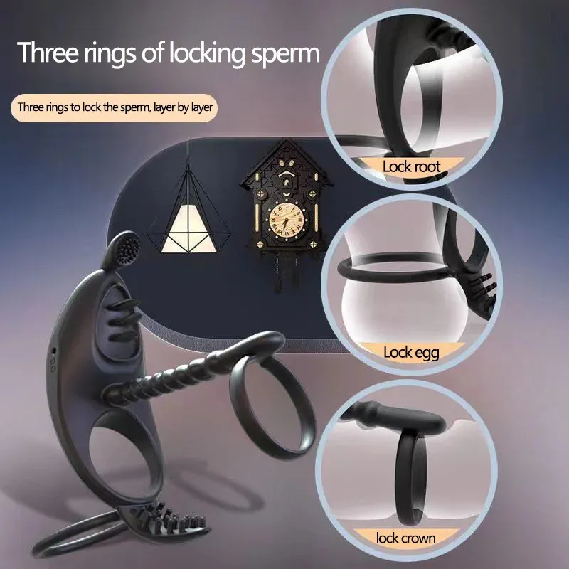 Vòng Đeo Dương Vật 3 Khoen Rung Lưỡi Liếm — Điều Khiển Từ Xa 17 861f7b03 2409 4bea 82dd 722ed6d2a4eb