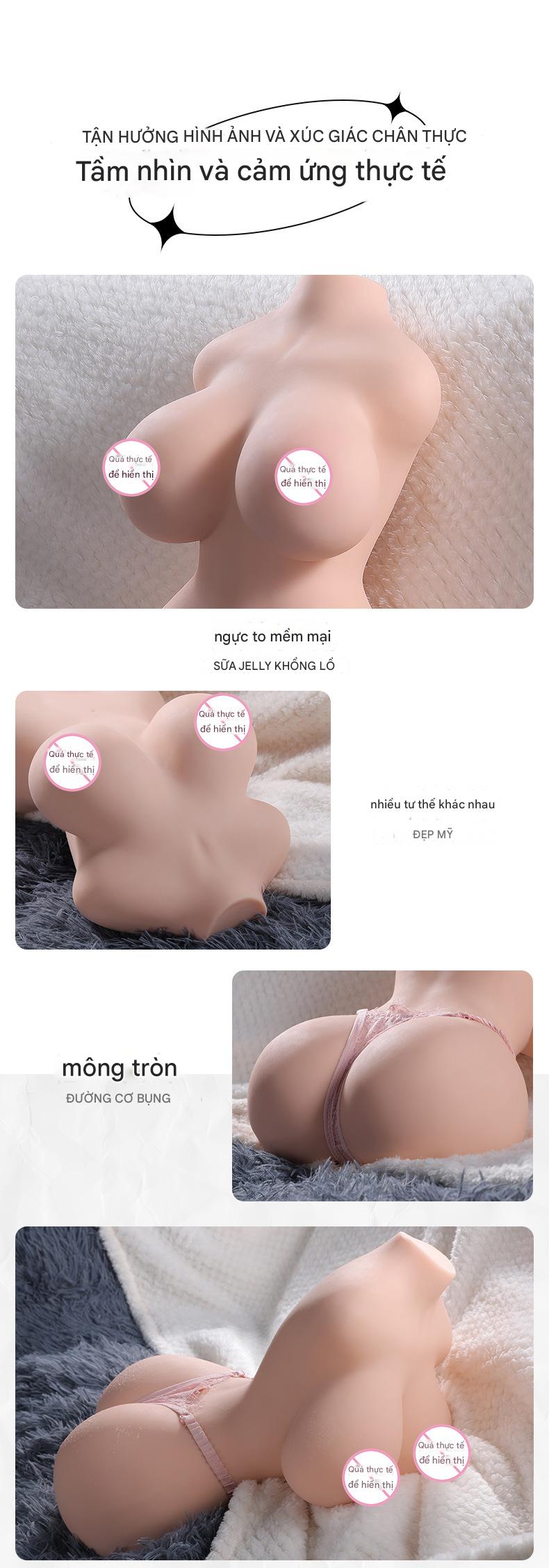 Búp Bê Tình Dục Bán Thân Rung Rên 5,5Kg: Bạn Đồng Hành Riêng Tư 21 bup be tinh duc ban than 2