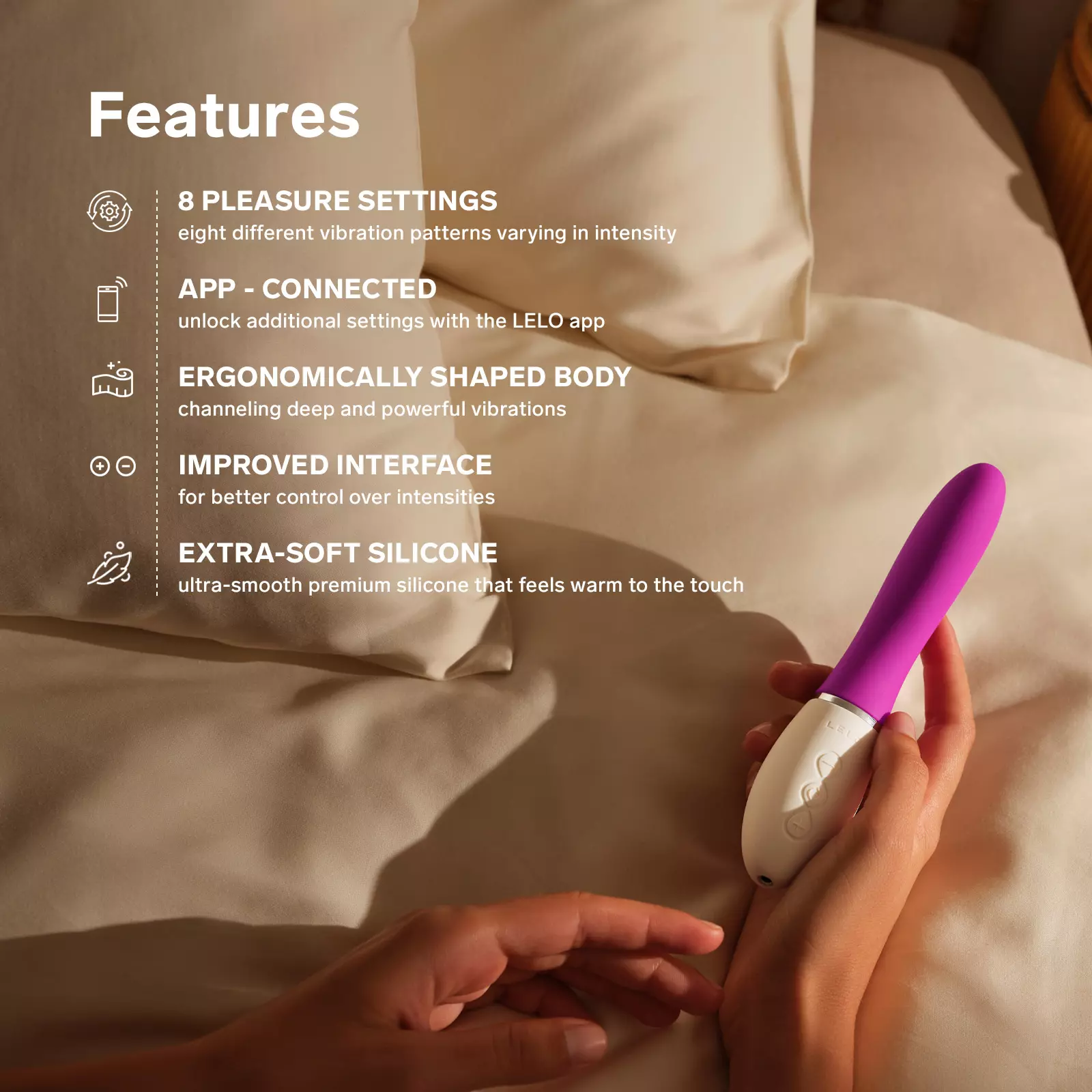 Máy Rung Điểm G LELO LIV 3 Dáng Cong Vừa Vặn, Kết Nối App, Êm Dưới 60dB 16 lelo liv 3 deep rose 2370 159 0001 4