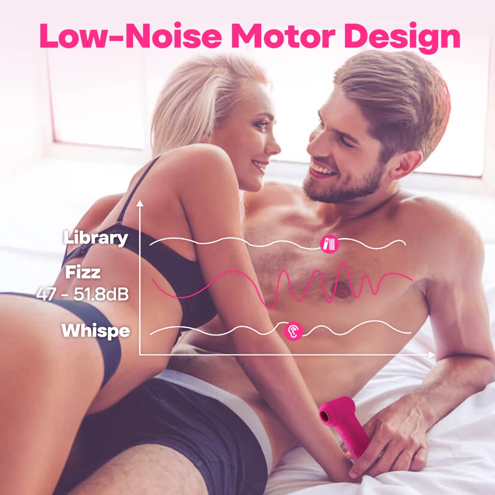 Lovense Fizz - Máy Hút Âm Vật TwinAir Kết Hợp Gõ Nhịp PulseSense